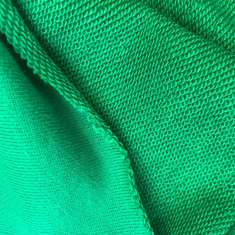 Cotton Fabric Prices Wholesale No String Hoodie Bamboo-Cotton-Terry-Fabric 94 % Cotton 6% Spandex French Terry Fabric