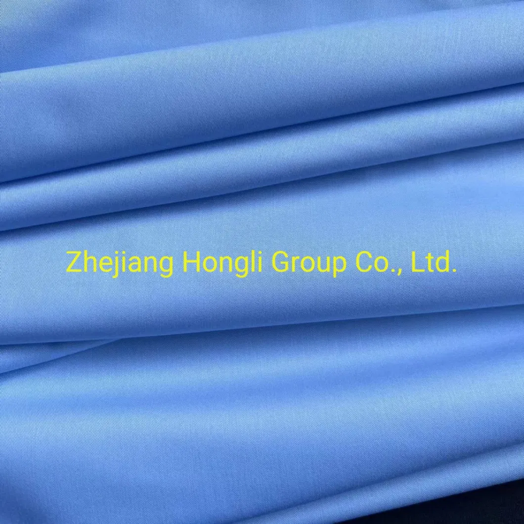 40s Bamboo Polyester Spandex 145GSM Woven Fabric for Shirt