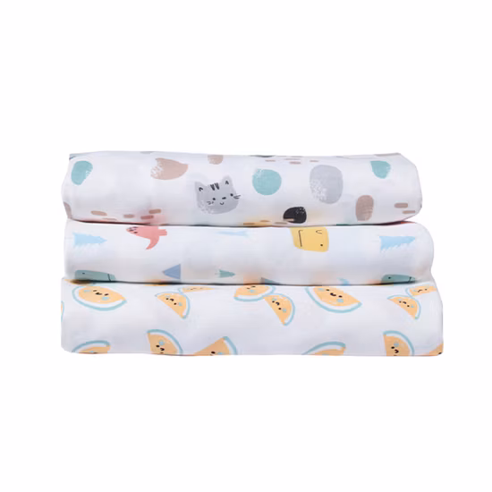 Bambu atacado de alta qualidade macio impresso arco-íris MTB Cordura Jersey tecido tecido de linho para roupas